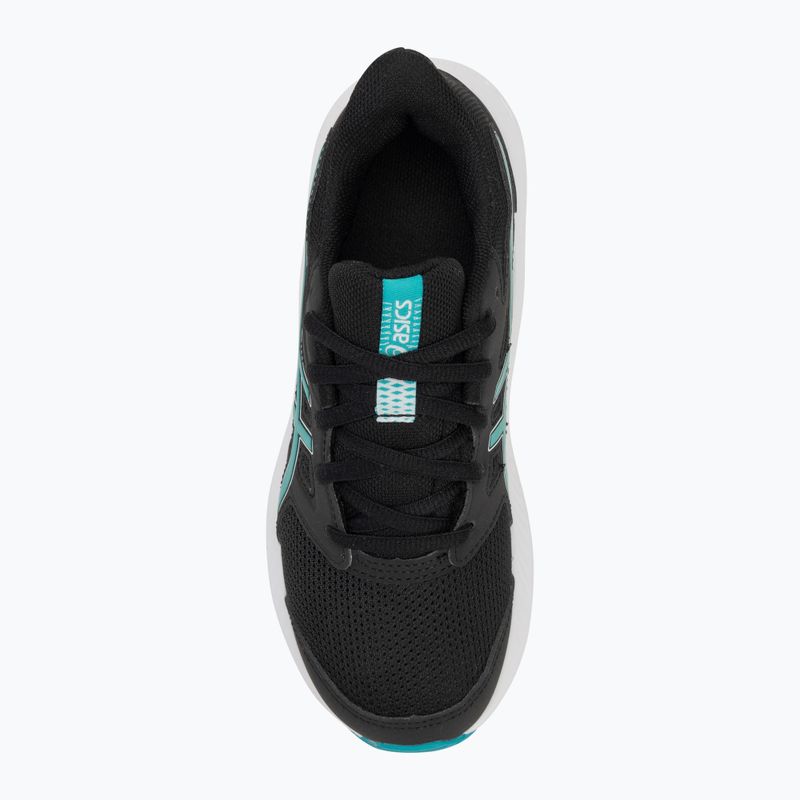 Gyerek futócipő ASICS Jolt 4 GS black/wave teal 5