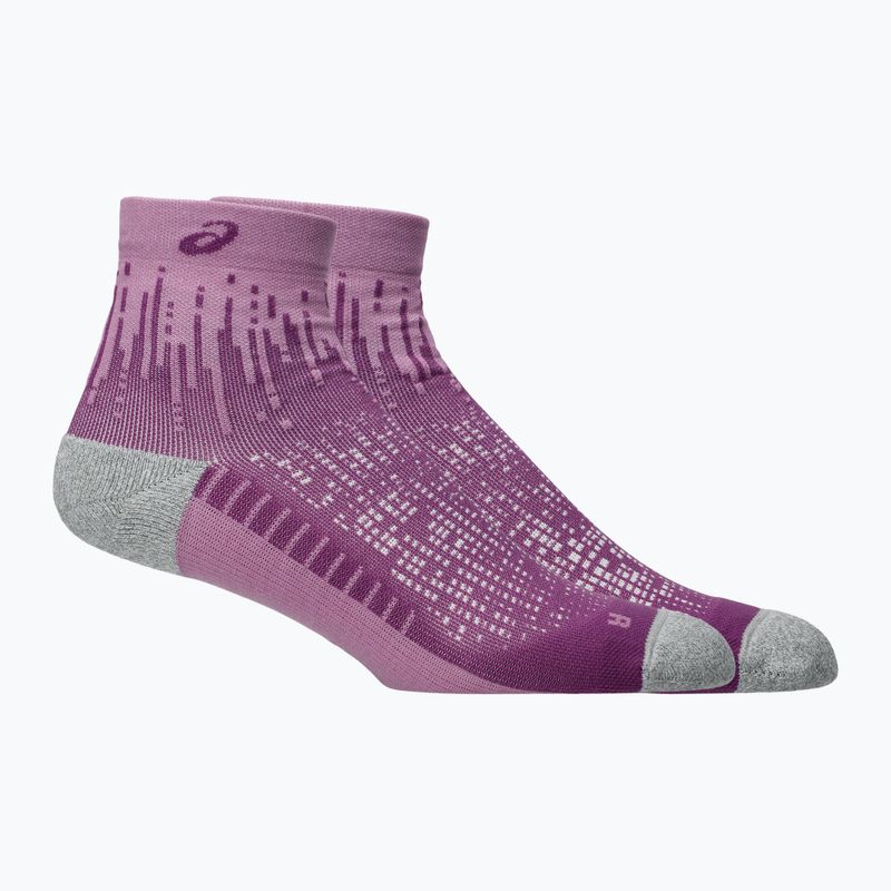 Zokni ASICS Performance Run Quarter dark ube/light ube