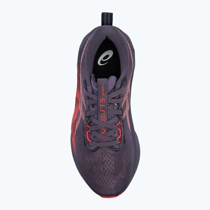 Női futócipő ASICS Novablast 5 greyish purple/coral reef 5
