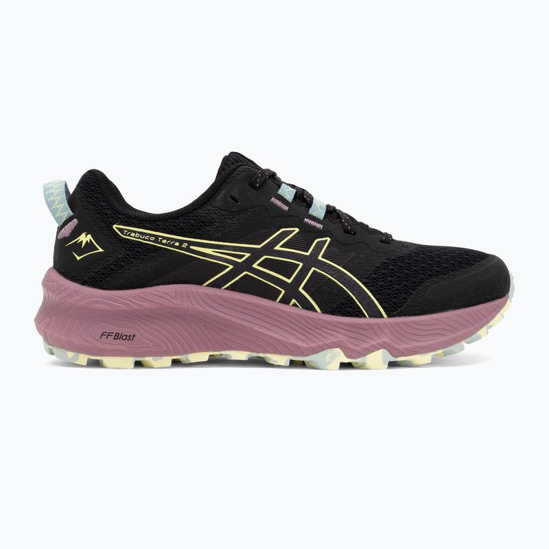 Női futócipő ASICS Trabuco Terra 2 black/huddle yellow 2