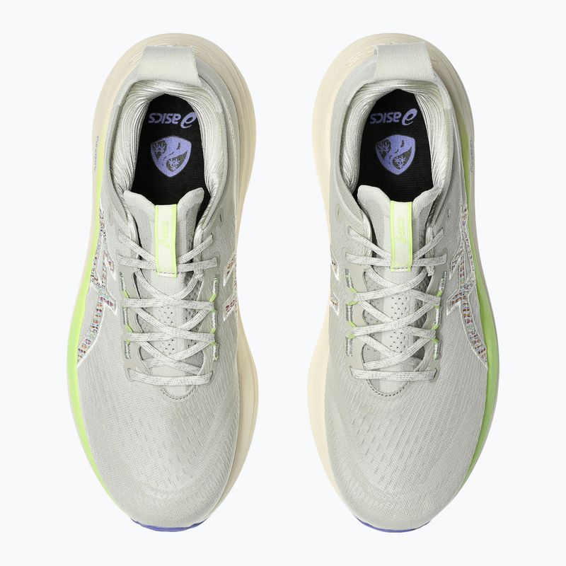 Férfi futócipő ASICS Gel-Nimbus 27 nature bathing/lime green 12