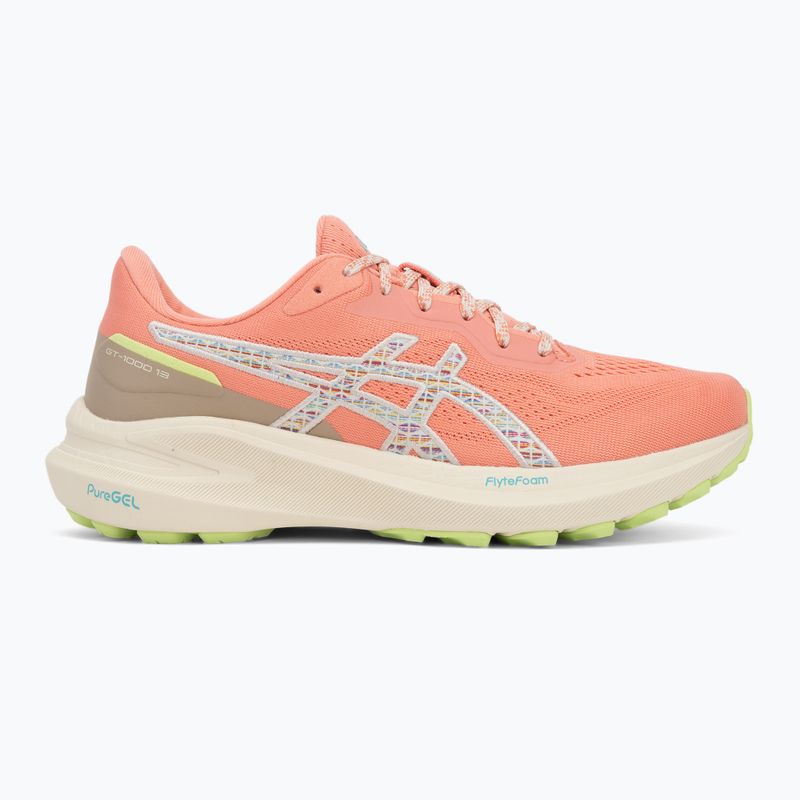 ASICS GT-1000 13 TR természetfürdő/guava női futócipő 2