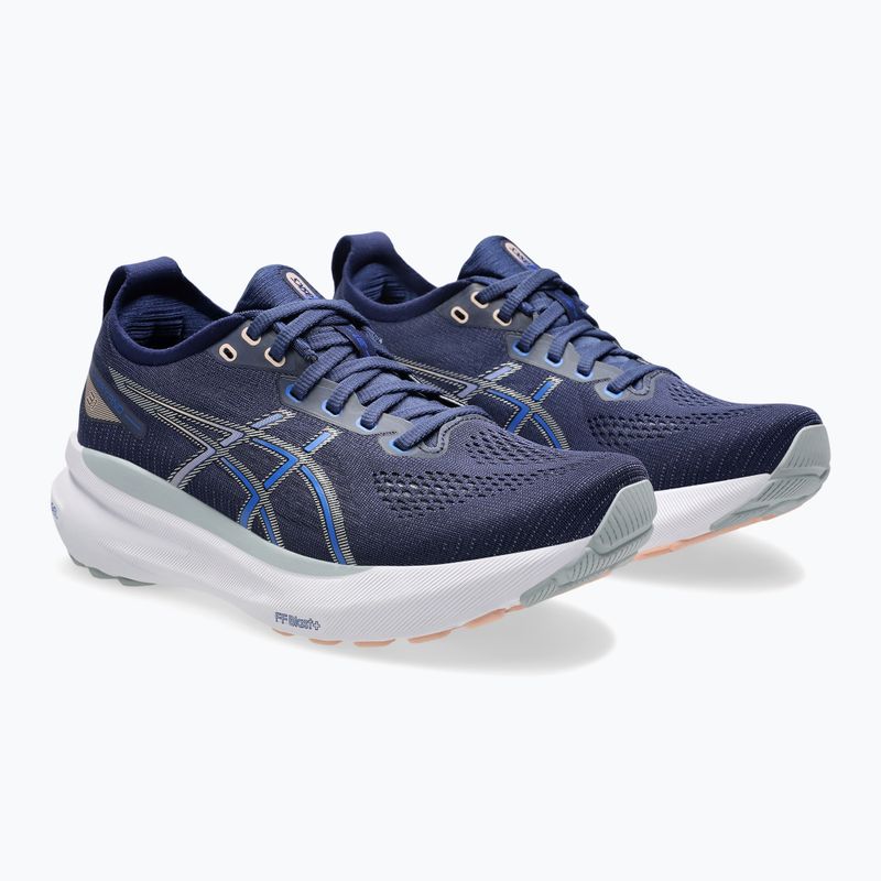 ASICS Gel-Kayano 31 női futócipő indigókék/tiszta ezüst 3