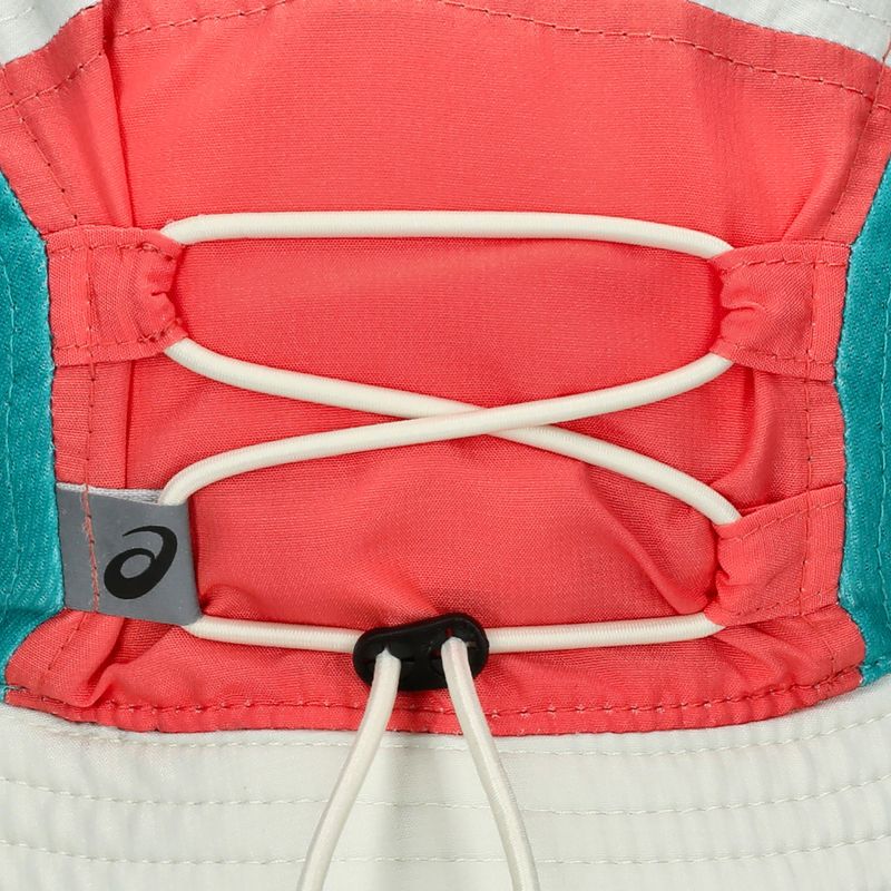 ASICS Bucket nyírfa/korallzátony/hullámos teal sapka 4