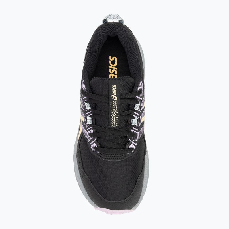 Gyerek futócipő ASICS Gel-Venture 9 GS black/light orange 5