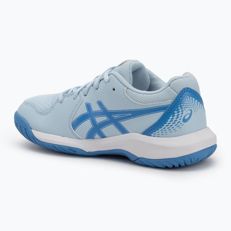 ASICS Gel-Dedicate 8 GS Jr gyermek teniszcipő világoskék/kék tengerpart 3