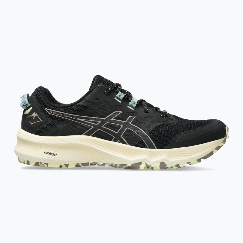 ASICS Trabuco Terra 2 férfi futócipő fekete/taupe szürke