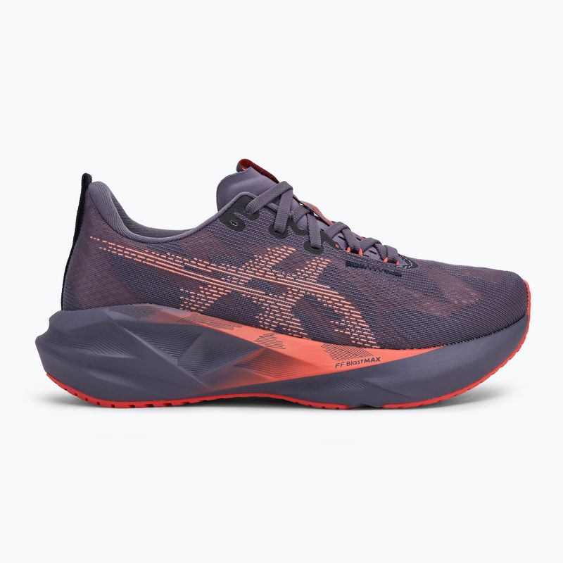 ASICS Novablast 5 szürkéslila/korall zátony férfi futócipő 2