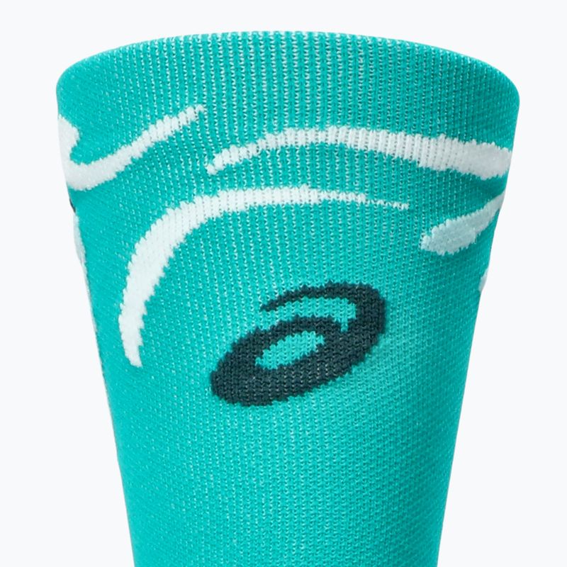 Zokni ASICS Performance Run Crew wave teal 3