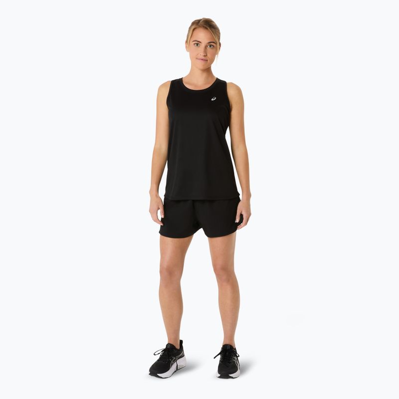 Női futó tank top Asics Core Tank teljesítmény fekete 2