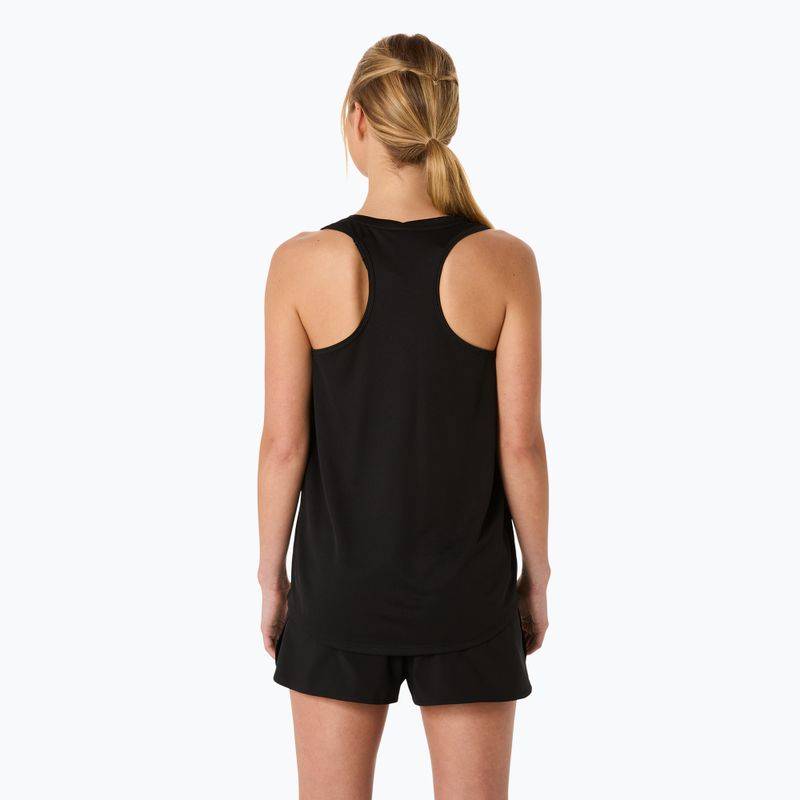 Női futó tank top Asics Core Tank teljesítmény fekete 3