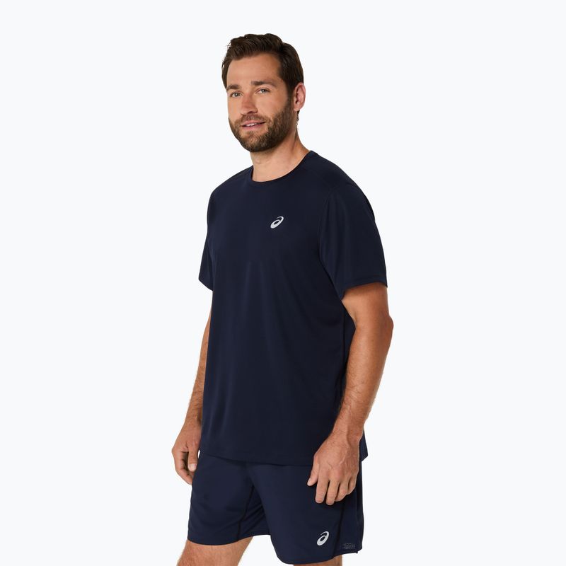 Férfi futópóló ASICS Core midnight 4