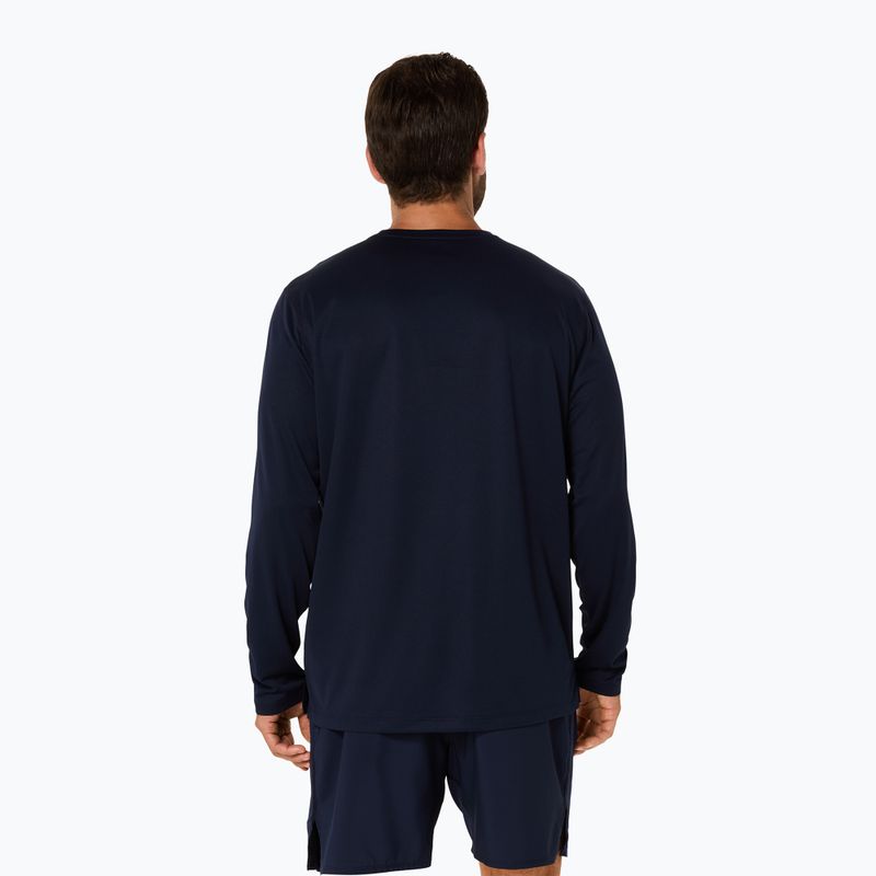 Férfi hosszú ujjú futófelső ASICS Core LS Top midnight 3