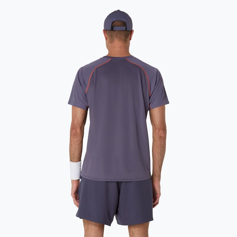Férfi ASICS Match Actibreeze Top szürkéslila teniszpóló 3