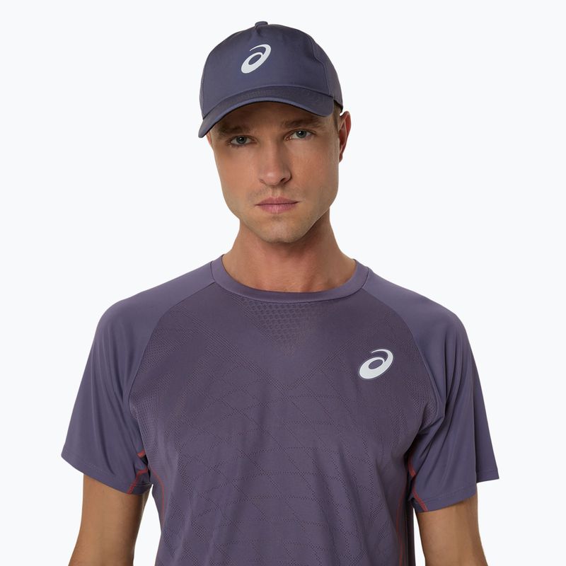 Férfi ASICS Match Actibreeze Top szürkéslila teniszpóló 4