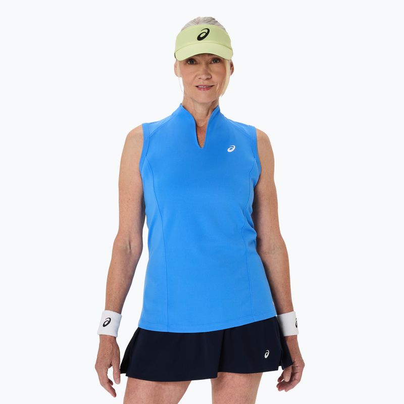 Női tenisz póló ASICS Court Tank W kék part