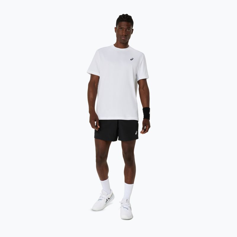 ASICS Court 7IN teljesítmény fekete férfi tenisznadrág 2