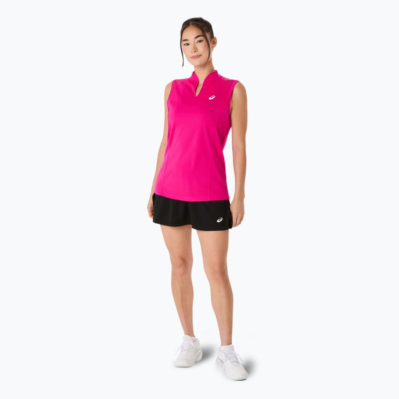 Női tenisz póló ASICS Court Tank W rózsaszín rave 2