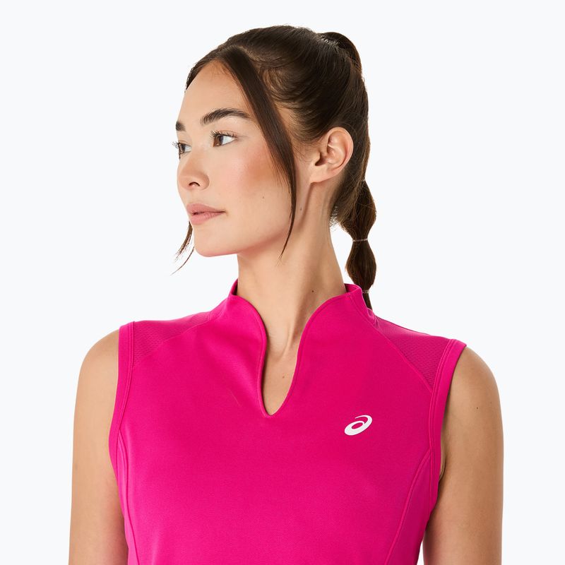 Női tenisz póló ASICS Court Tank W rózsaszín rave 4