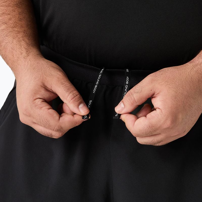 ASICS Road 2N1 5IN teljesítmény fekete/grafitszürke férfi futónadrág 6