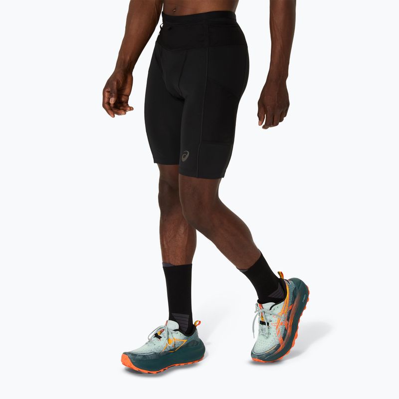 ASICS férfi futónadrág Fujitrail Elite Sprinter teljesítmény fekete 4