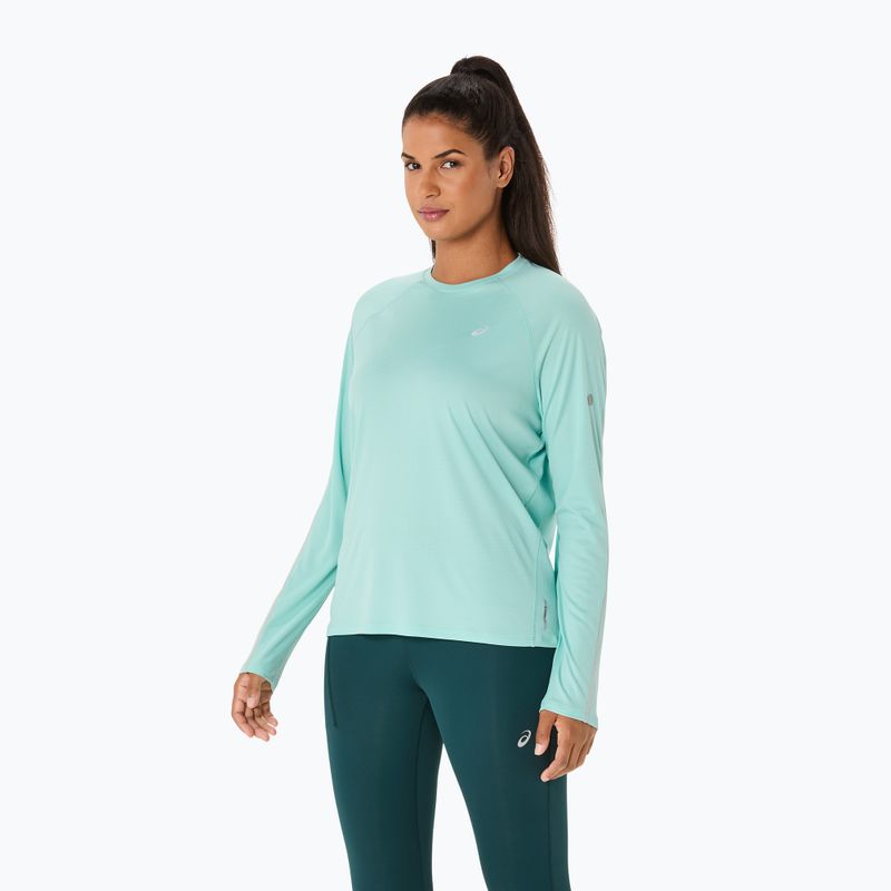 Női hosszú ujjú futófelső ASICS Road Lite-Show oasis green 4