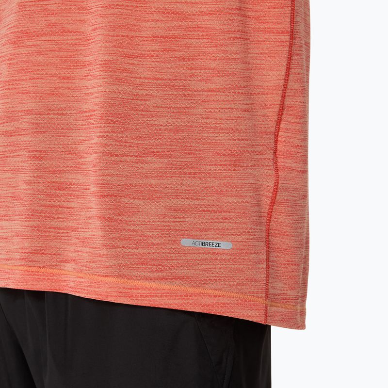 Férfi futópóló ASICS Road Top coral reef/mojave 6