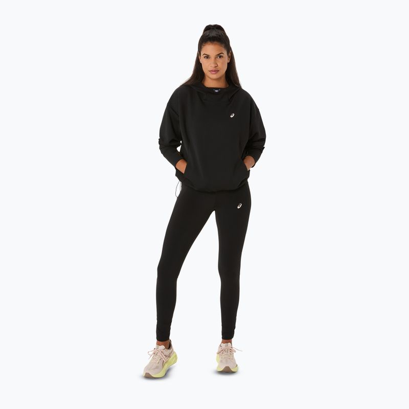 Női futó leggings ASICS Nagino Run Állítható Tight Tight teljesítmény fekete 2