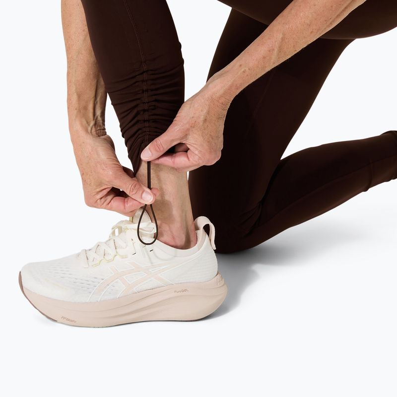 Női futó leggings ASICS Nagino Run állítható szoros kávé ASICS Nagino Run állítható szoros kávé 7