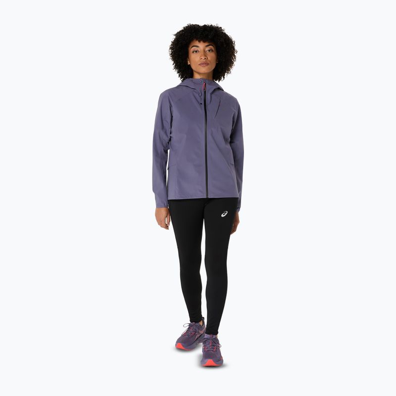 ASICS Metarun Waterproof női futódzseki szürkéslila 2