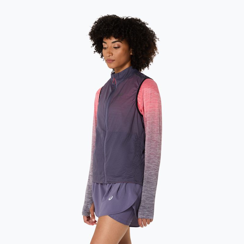 ASICS női futó ujjatlan Metarun Packable szürkéslila szürkéslila 4