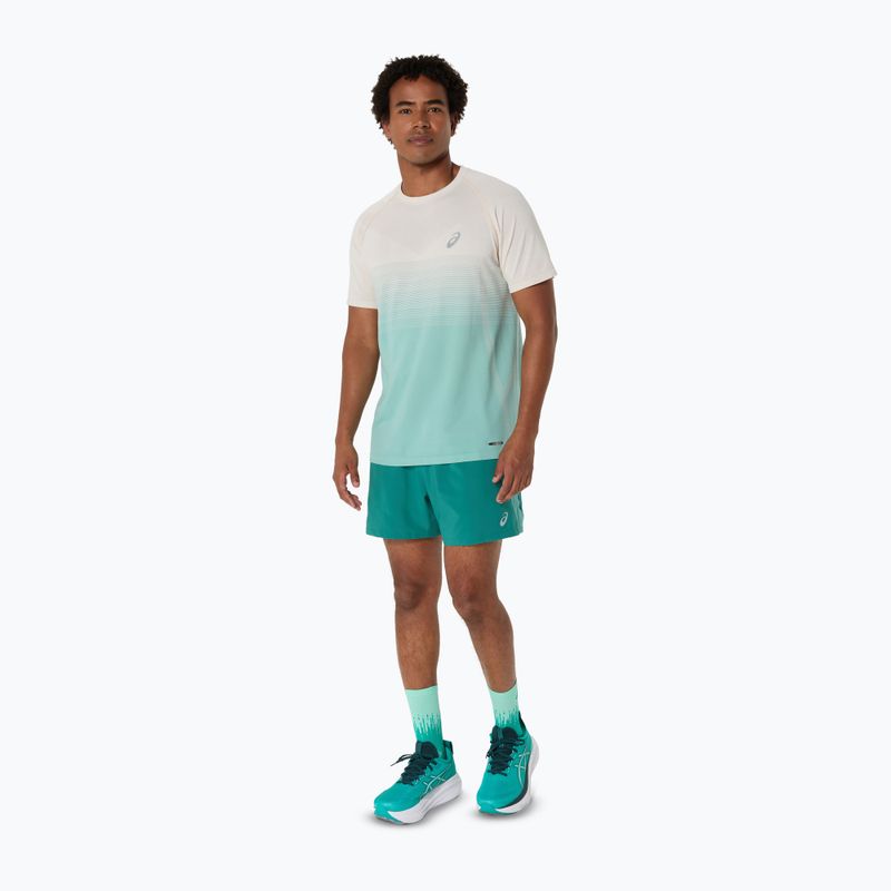 Férfi futónadrág ASICS Road 5IN rainy lake/light teal 2