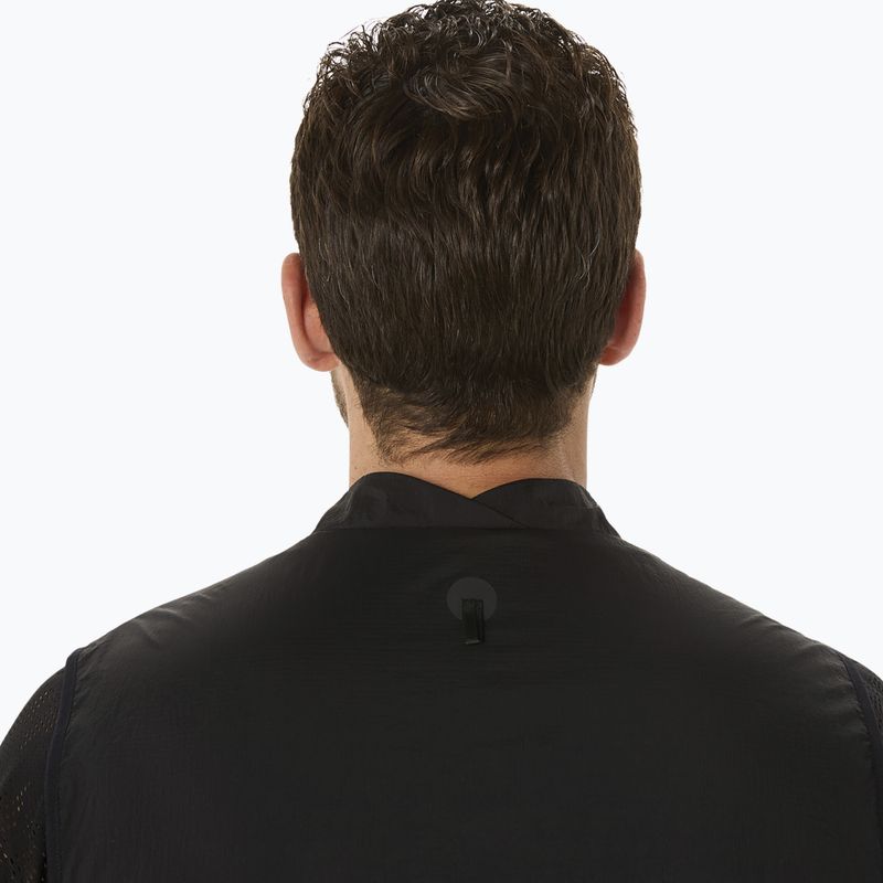 ASICS férfi Metarun Packable Gilet teljesítmény fekete futás ujjatlan 4