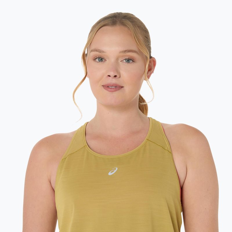 Női ASICS Road Tank futó póló citromfű 5