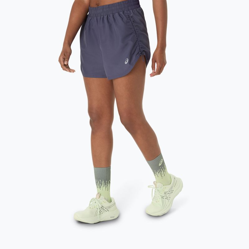 Női ASICS Nagino Run Adjustable 4IN futónadrág indigó köd 4