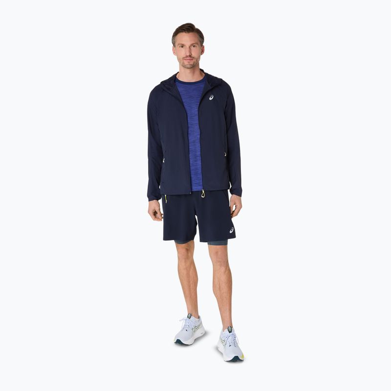 Férfi futókabát ASICS Road Packable Jacket midnight 2