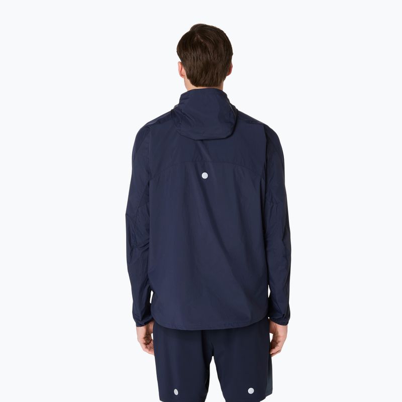Férfi futókabát ASICS Road Packable Jacket midnight 3