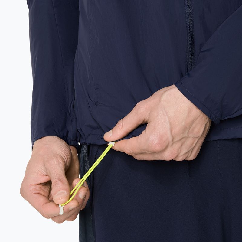 Férfi futókabát ASICS Road Packable Jacket midnight 10