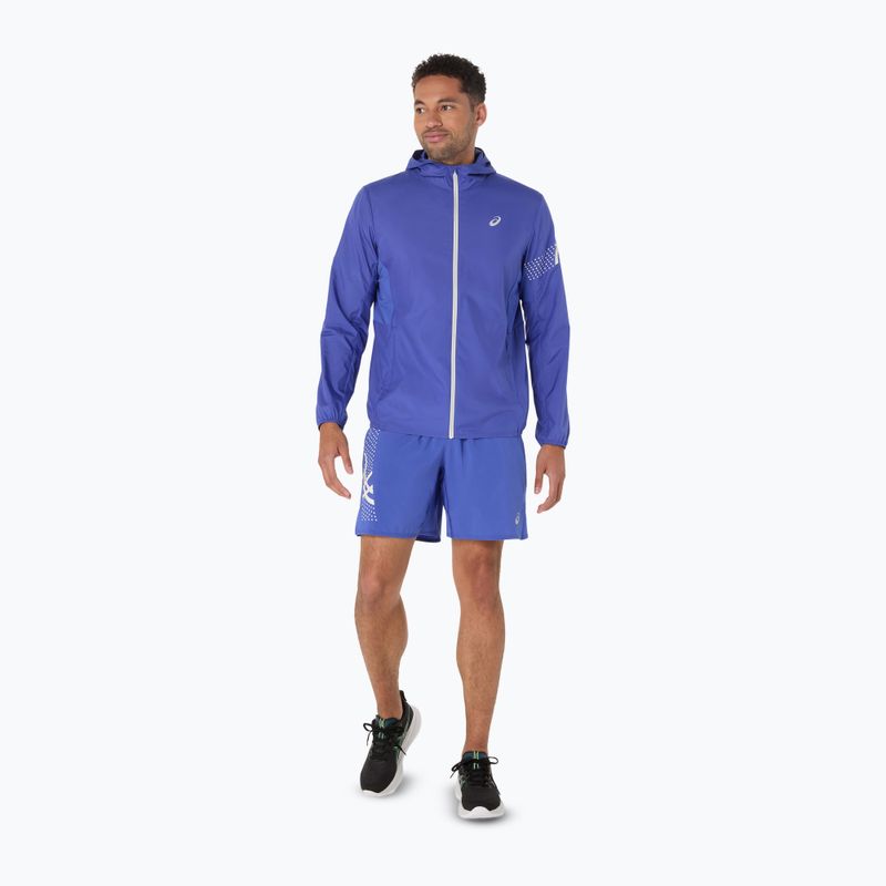 ASICS férfi futódzseki Icon sötét kobalt színben 2