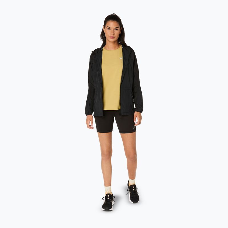 Női ASICS Road Top citromfüves futópóló 2