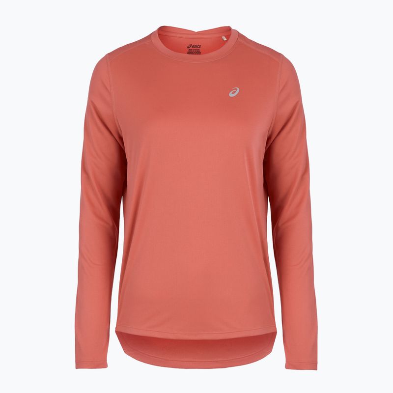 ASICS női futó hosszú ujjú Core LS Top sötét rózsaszín agyag