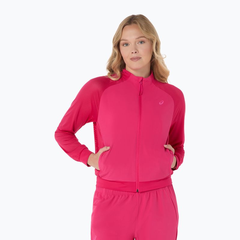 ASICS Match W fényes rózsaszín tenisz pulóver