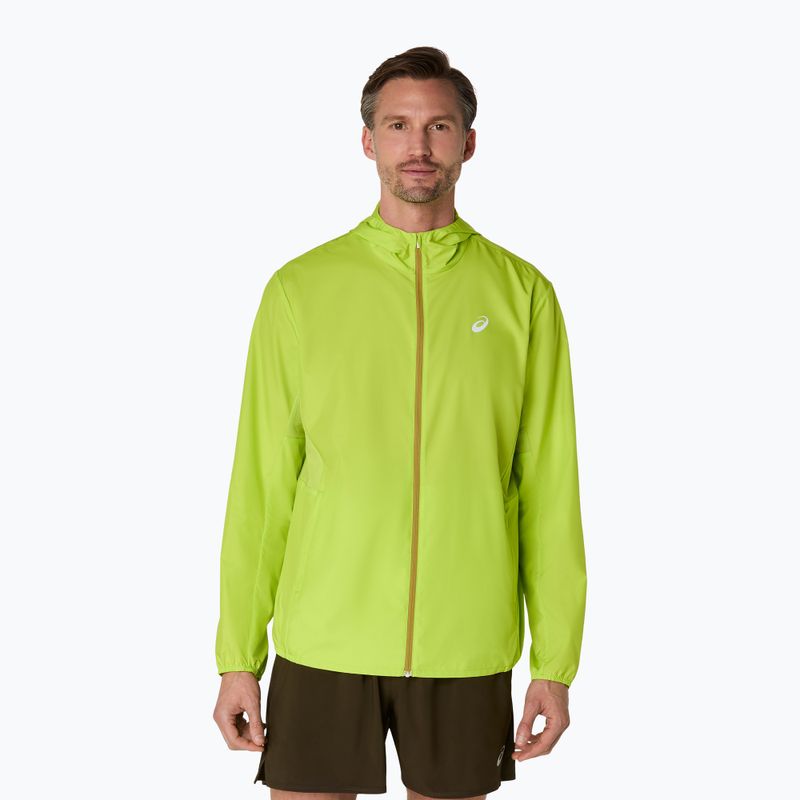 Férfi ASICS Core neon lime futó dzseki