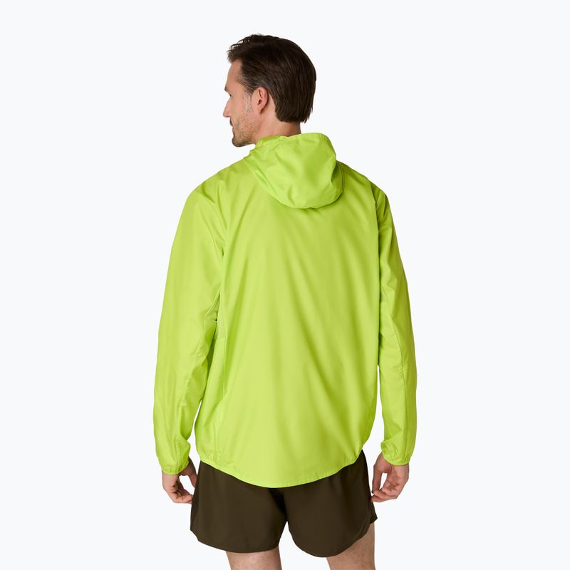 Férfi ASICS Core neon lime futó dzseki 3