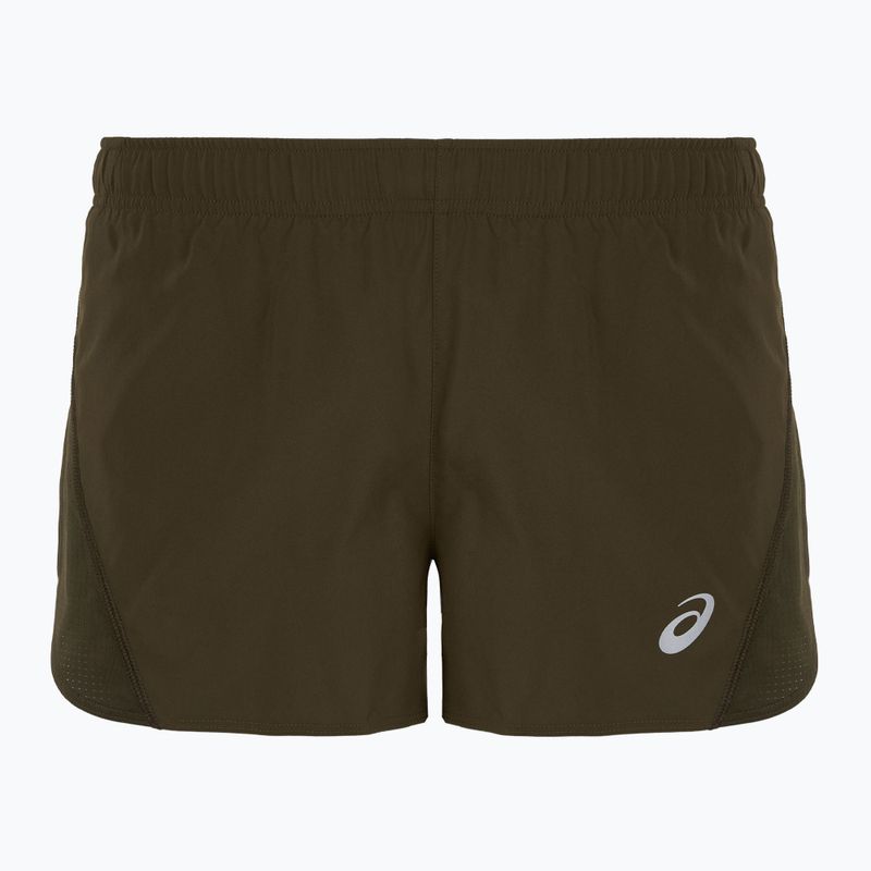 Férfi ASICS Core Split Short barna kő futónadrág 7