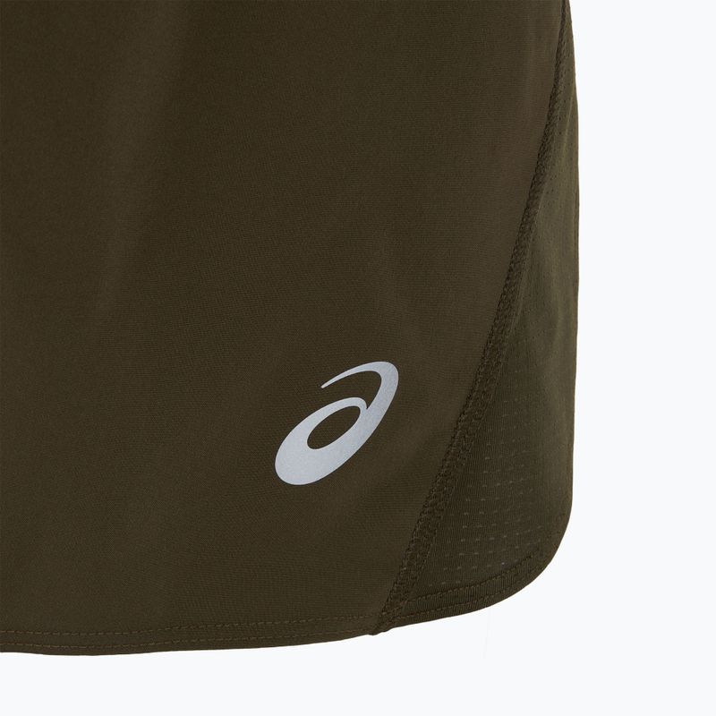 Férfi ASICS Core Split Short barna kő futónadrág 9