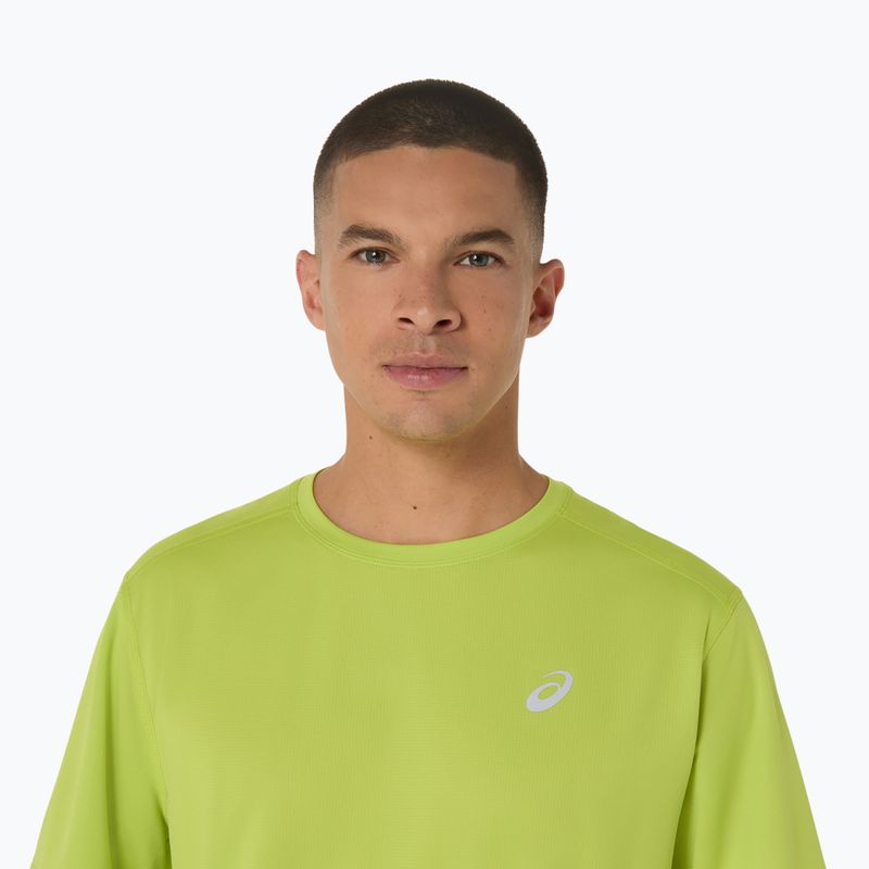 Férfi ASICS Core neon lime futópóló 5