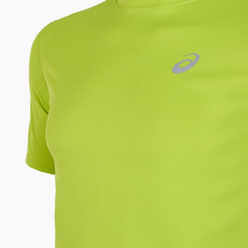 Férfi ASICS Core neon lime futópóló 8