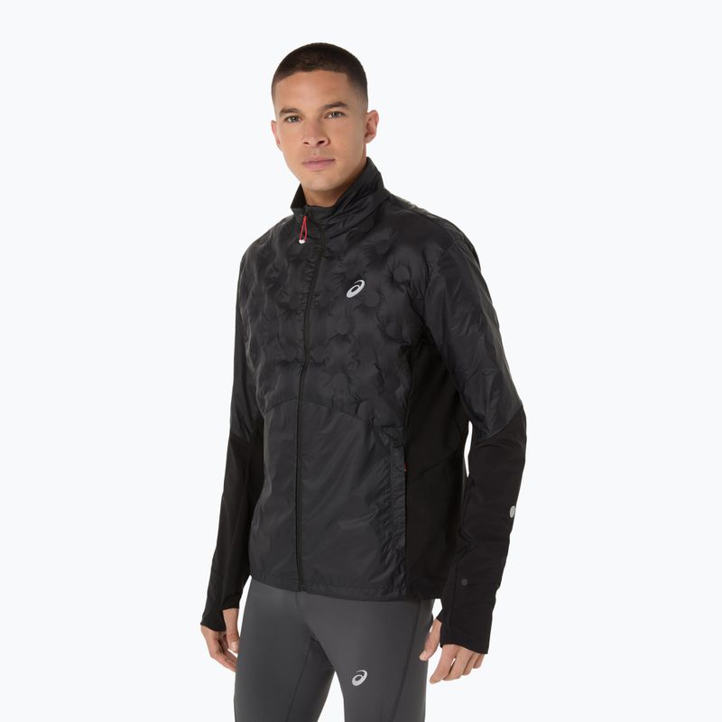Férfi ASICS Road Winter teljesítményű futódzseki fekete 4