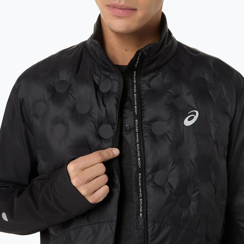 Férfi ASICS Road Winter teljesítményű futódzseki fekete 6